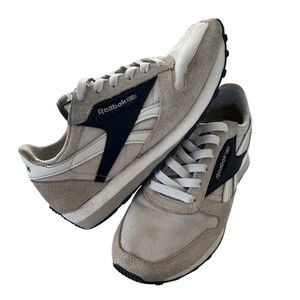 Reebok Classic Leather AZ Q47291 Unisex Sz 6 Blue Gray Running Shoes Sneakers